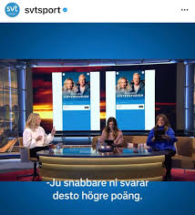 Vinterstudion med programledarna yvette hermundstad och andré pops guidar genom vinterns många spännande skidtävlingar. Pernilla Wiberg Home Facebook