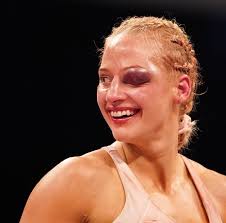 2 years ago today the Blonde Bomber was introduced to the world. What a  ride it has been. Thank you to everyone who believe in me before this fight  and thank you