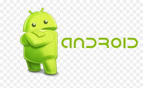 Smartphone mockup design android mobile phone frame hanging on transparent background. Android Logo Png Transparent Background Png Download Vhv