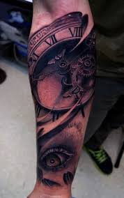 Top 80 Mind Blowing Clock Tattoos 2021 Inspiration Guide