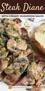 Reich Und Dekadent Ist Dieses Steak Diane Rezept Eine Schmackhafte Mahlzeit Aus Zartem St Beef Dinner Steak Diane Recipe Steak Diane Recipes