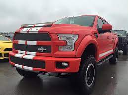 The interior has stylish shelby amenities and the exterior has a meaner and more aero look. Supercharged 2016 Shelby F150 At Ford Of Murfreesboro