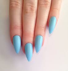 Find this pin and more on 4. Light Blue Acrylic Nails Designs Nail And Manicure Trends