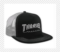 Baseball Cap Thrasher Magazine Trucker Hat Baseball Cap Hat Logo Grey Png Pngwing Thrasher presents skate and destroy skateboarding magazine, skateboard png clipart. baseball cap thrasher magazine trucker