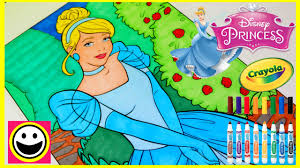 Such a great gift idea! Princess Cinderella Crayola Giant Color By Number Disney Princess Coloring Pages Color With Me Youtube