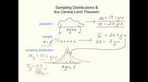 The distribution of sample proportions for sample sizes of n > 30. Ap Statistics Sampling Distributions The Central Limit Theorem Youtube