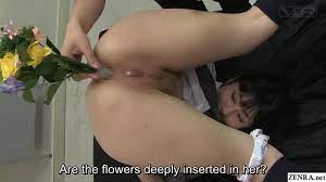 Bizarre JAV Flowers in Schoolgirl Anus HD Subtitled - Pornhub.com