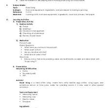 Semi Detailed Lesson Plan In T L E Cookery Lesson Plan Format Teacher Lesson Plans 4a S Lesson Plan