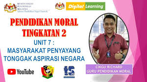 Jawapan buku teks digital pendidikan moral tingkatan 2 kssm (dua). Pendidikan Moral Tingkatan 2 Unit 7 Masyarakat Penyayang Tonggak Aspirasi Negara Youtube