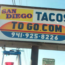 Maybe you would like to learn more about one of these? San Diego Tacos To Go Home Sarasota Florida Menu Prices Restaurant Reviews Facebook