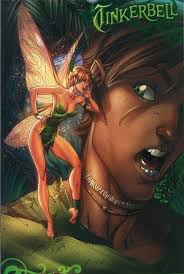 Tinkerbell And Peter Pan Scott Campbell Fairytale Fantasies J Scott Campbell