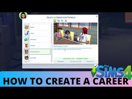 Cómo descargar mis sims de la familia de descargas de la . Sims 4 Create A Career Jobs Ecityworks
