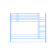 Ikea loft bed metal frame. Ikea Svarta Loft Bed Dimensions Drawings Dimensions Com