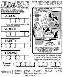 Jumble word puzzle is a game that consists of the random letters which need to be active minds wordscramble puzzle book for adults. 51 Jumble Puzzles Ideas Jumble Puzzle Jumbled Jumbled Words