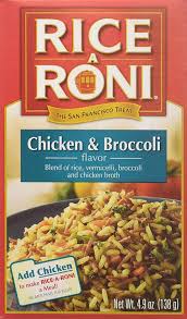 Chicken and broccoli go together so perfectly! Amazon Com Rice A Roni Chicken And Broccoli Rice Mix 4 9 Ounce Pack Of 12 Rice Pilaf Grocery Gourmet Food