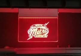 Custom Led Edgelit Exit Sign Made For A Cost Less Lighting Facebook