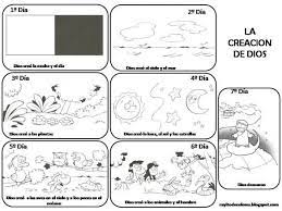 Creacion La Creacion Para Ninos Biblia Para Ninos Dibujos De La Creacion