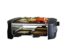 Black And Decker Flat Top Grill Milliard Raclette Grill For Four People Includes Reversible Non Stick Grilling Surface 4 Paddles And Spatulas Great For A Family Get Together Or P Flat Top Grill Cooking On The Grill