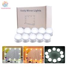 Maybe you would like to learn more about one of these? Vanity Led Mirror Lights Kit Dimmable 10 Bulbs Lighting Diy Fixture Strip For Makeup Dressing Table Shopee Malaysia