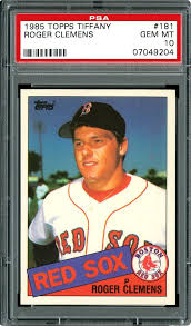 We did not find results for: Auction Prices Realized Baseball Cards 1985 Topps Tiffany Roger Clemens