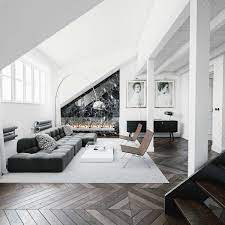 30 Black White Living Rooms That Work Their Monochrome Magic Modern White Living Room Black And White Living Room Living Room White