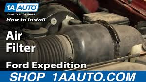 I didn't find any other videos online of replacements so i decided for the good of the independent. How To Replace Air Filter 97 03 Ford Expedition Youtube
