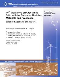 Designed to bring the benefits and functionality of a freestanding breeo smokeless fire pit without compromising your. 16th Workshop On Crystalline Silicon Solar Cells And Nrel
