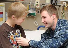 Hospitalman Apprentice Sterling Magee, a corpsman at