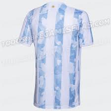 You can personalise your soccer jersey with shirt printing in the adidas style with your favourite stars including lionel messi, pablo dybala, sergio aguero or even your own. New Argentina 2020 2021 Copa America Home Shirt Leaked Mundo Albiceleste