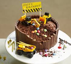 Digger Cake Recipe Construction Cake Digger Cake Savoury Cake
