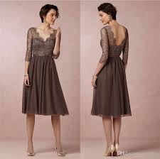 Wholesale Mother Of The Bride Dress Buy Vintage Lace Short Mother Of The Groom Dresses Wit Bride Dress Backless Mother Of The Bride Gown Mother Wedding Dress