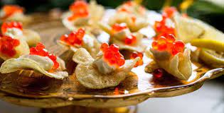 Caviar Potato Chips And Lemon Cream Recipe Recipe Recipes Cream Recipes Food