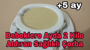 Bebeklere Ayda 2 Kilo Aldiran Saglikli Corba Tarifi 5 Ay Youtube Mama Tarifleri Yemek Tarifleri Yemek
