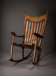 Walnut Zebrawood Handshake Rocking Chair Walnut Rocking Chair Rocking Chair Plans Rocking Chair