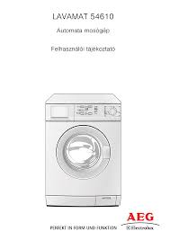 Aeg Electrolux L54610 User Manual Manualzz