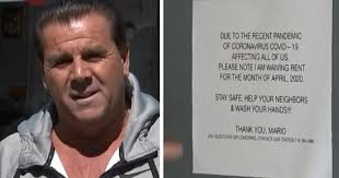 Landlord cancels rent for hundreds of tenants so that they can afford food