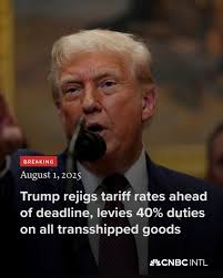U.S. President Donald Trump signed an executive order Thursday that  confirmed “reciprocal” tariffs