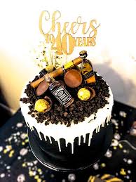 30th Birthday Cake For Him Birthday Cake For Men 40thbirthday Jackdaniels Blacklabel Chocolatecake 40th Birthday Cakes For Men 50th Birthday Cakes For Men 40th Birthday Cakes