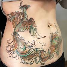 Kullerinden Yeniden Dogan Anka Kusu Dovmeleri Ve Anlami Stretch Mark Tattoo Tattoos For Women Phoenix Tattoo