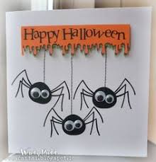 Each of my handmade halloween cards starts out with a 4×4 card base of black shimmer paper. 900 Halloween Cards Ideas Halloween Cards Cards Fall Cards