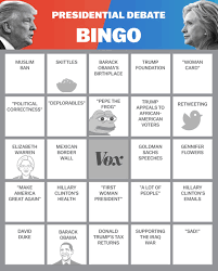 Printable 2020 presidential debate cards. Vox On Twitter Watching Tonight S Presidential Debate Play Along With Vox Bingo Cards Https T Co Arms1wyeab Debatenight