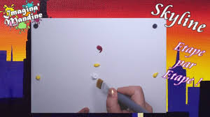 Apprenez à peindre un coucher de soleil ! Coucher De Soleil Sur La Ville Peinture Acrylique Facile Youtube