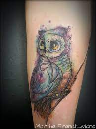 You can download, edit these watercolors for personal use for your presentations, webblogs, or other project designs. 60 Watercolor Owl Tattoos Collection