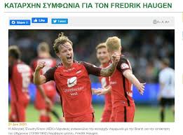 Jun 05, 2021 · fredrik oppegård: Fredrik Haugen Blir Utenlandsproff Etter Ti Ar I Brann Sporten Com