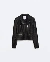 Image 6 De Blouson Style Motard Fermetures Eclair De Zara Biker Jacket Womens Biker Jacket Zara Biker Jacket