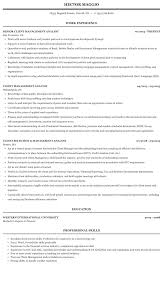 Responsibilities will include crafting investment packages, managing client expectations, and transactions, and achieving our clients' overall investment objectives. Client Management Analyst Resume Sample Mintresume