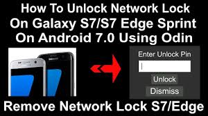 Sprint phones do not take network codes at all. How To Remove Network Lock On Galaxy S7 S7 Edge Sprint 930p 935p Using Odin Free Youtube