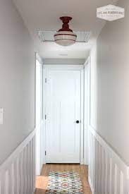 Primary Schoolhouse Semi Flush Light In 2021 Modern Hallway Hallway Lighting Modern Farmhouse Lighting