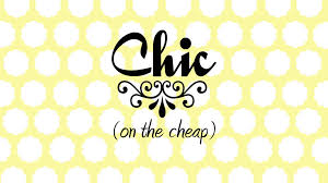 For a low price or at very little cost; Latest Updates From Chic On The Cheap Facebook