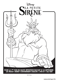 C'est parfait pour se relaxer en famille avec les adultes et améliorer la motricité de nos petits sur ce coloriage de ariel. Coloriage Disney La Petite Sirene Officiel Affiche Roi Triton Dessin Ariel La Petite Sirene A Imprimer